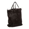 Image 2 : Bally Black Ruched Leather 2 Way Tote Handbag