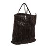 Image 3 : Bally Black Ruched Leather 2 Way Tote Handbag