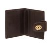 Image 4 : Bvlgari Brown Leather Card Holder Small Wallet