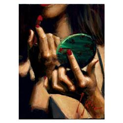 Study of Teresa with Mirror by Perez, Fabian