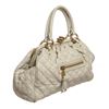 Image 3 : Marc Jacobs Beige Quilted Leather Stam Satchel Handbag