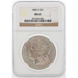 1883-O NGC MS63 Morgan Silver Dollar