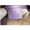 Image 4 : Gucci Beige Metallic Purple Canvas Leather GG Crossbody Bag