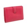 Image 2 : Bvlgari Pink Dual Color Leather Medium Continental Wallet