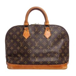 Louis Vuitton Monogram Canvas Leather Alma PM Handbag