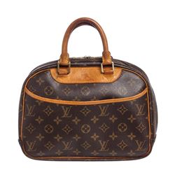 Louis Vuitton Monogram Canvas Leather Trouville Bag