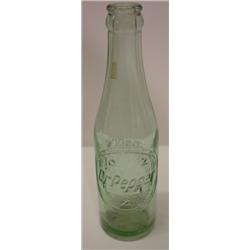 GLASS DR. PEPPER BOTTLE