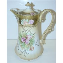 UNMARKED NIPPON CHOCOLATE POT