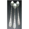 Image 1 : SET OF 3 STIEFF STERLING ICED TEA SPOONS