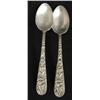 Image 1 : PR. OF S. KIRK & SON STERLING DEMITASSE SPOONS