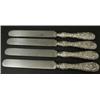 Image 1 : SET OF 4 STIEFF STERLING SILVER DINNER KNIVES