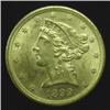 Image 1 : 1899 $5 LIBERTY GOLD COIN