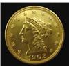 Image 1 : 1902 $2 1/2 LIBERTY GOLD COIN