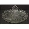 Image 1 : CLEAR GLASS SERVING PLATTER