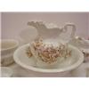 Image 2 : 7 PC. FLORAL DEC. WASHBOWL SET