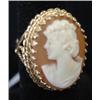 Image 3 : YELLOW GOLD CAMEO RING
