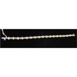 YELLOW GOLD DIAMOND BRACELET