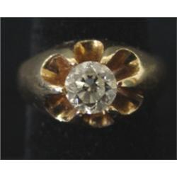 YELLOW GOLD MAN'S RING