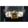 Image 2 : YELLOW GOLD DIAMOND RING