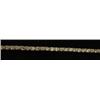 Image 4 : YELLOW GOLD DIAMOND TENNIS BRACELET