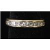 Image 1 : YELLOW GOLD DIAMOND BAND