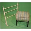 Image 1 : FOOTSTOOL & DRYING RACK LOT