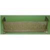 Image 1 : BRASS FIREPLACE FENDER