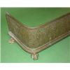 Image 2 : BRASS FIREPLACE FENDER