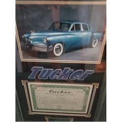 Tucker UNCANCELLED original Stock Certificate