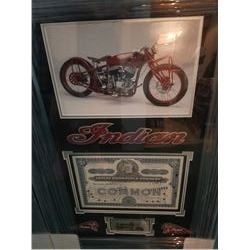 Indian Motorcycle Stock Certificate