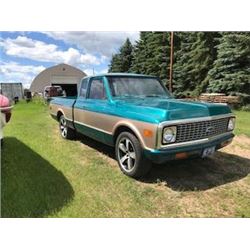 1972 Chevrolt Custom xtra cab 1 off buid