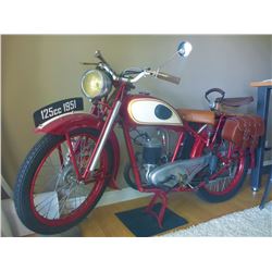 1951 125CC Francaise Diamant motorcycle