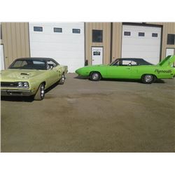 1970 Plymouth Hemi Superbird  427 Sassy Grass Green Frame off