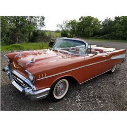 1957 Chevrolet Bel Air Convertible Restored