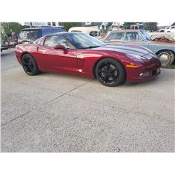 NO RESERVE 2006 Corvette 6 speed  ONLY 105000km