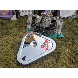 69 Corvette Tripower Set up Rebuilt