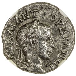 ROMAN EMPIRE: Gordian III, 238-244 AD, AR drachm, Caesaraea-Eusebia, Cappadocia, year 5 (=241/242 AD