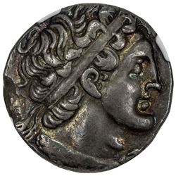 PTOLEMAIC: Ptolemy VIII Euergetes, 145-116 BC, AR tetradrachm (13.92g), Kition, year 33 (138/37 BC).