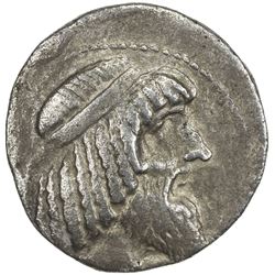CHARACENE: Attambelos I, ca. 47-25 BC, AR tetradrachm (12.77g), Charax-Spasinu, SE27x. F-VF