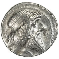 CHARACENE: Attambelos I, ca. 47-25 BC, AR tetradrachm (12.85g), Charax-Spasinu, SE27x. F-VF