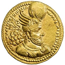 SASANIAN KINGDOM: Varahran II, 276-293, AV dinar (7.36g). EF