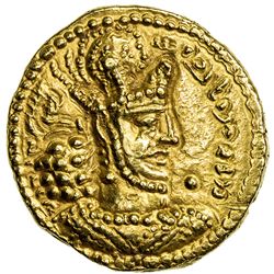 SASANIAN KINGDOM: Shapur II, 309-379, AV dinar (7.09g), Marw (Merv)