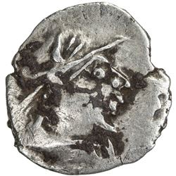 YUEH CHI: AR obol (0.51g). VF