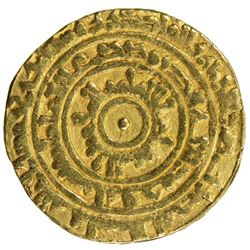 FATIMID: al-Mu'izz, 953-975, AV dinar (3.94g), al-Mansuriya, AH352. F-VF