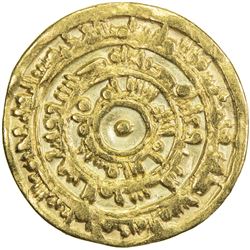 FATIMID: al-Mu'izz, 953-975, AV dinar (3.92g), Misr, AH362. VF