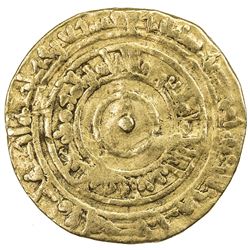 FATIMID: al-'Aziz, 975-996, AV dinar (3.85g), Misr, AH374. F