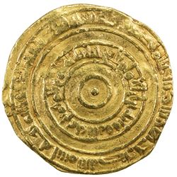 FATIMID: al-'Aziz, 975-996, AV dinar (4.04g), al-Mansur
