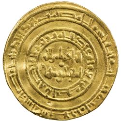 FATIMID: al-Hakim, 996-1021, AV dinar (4.14g), Misr, AH387. VF