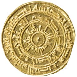 FATIMID: al-Mustansir, 1036-1094, AV dinar (4.17g), Misr, AH441. UNC