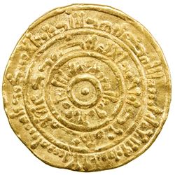 FATIMID: al-Mustansir, 1036-1094, AV dinar (4.15g), al-Iskandariya, AH467. F